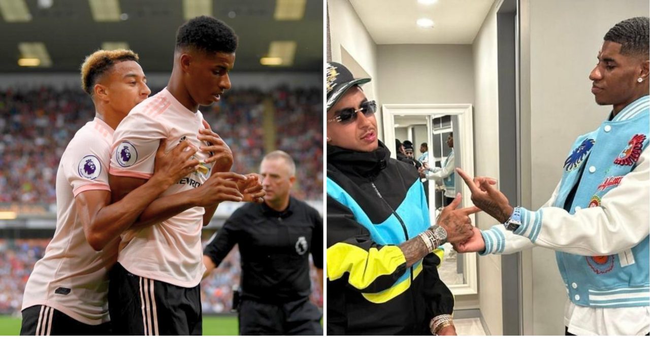Jesse Lingard sends Manchester United fans wild with Marcus Rashford post